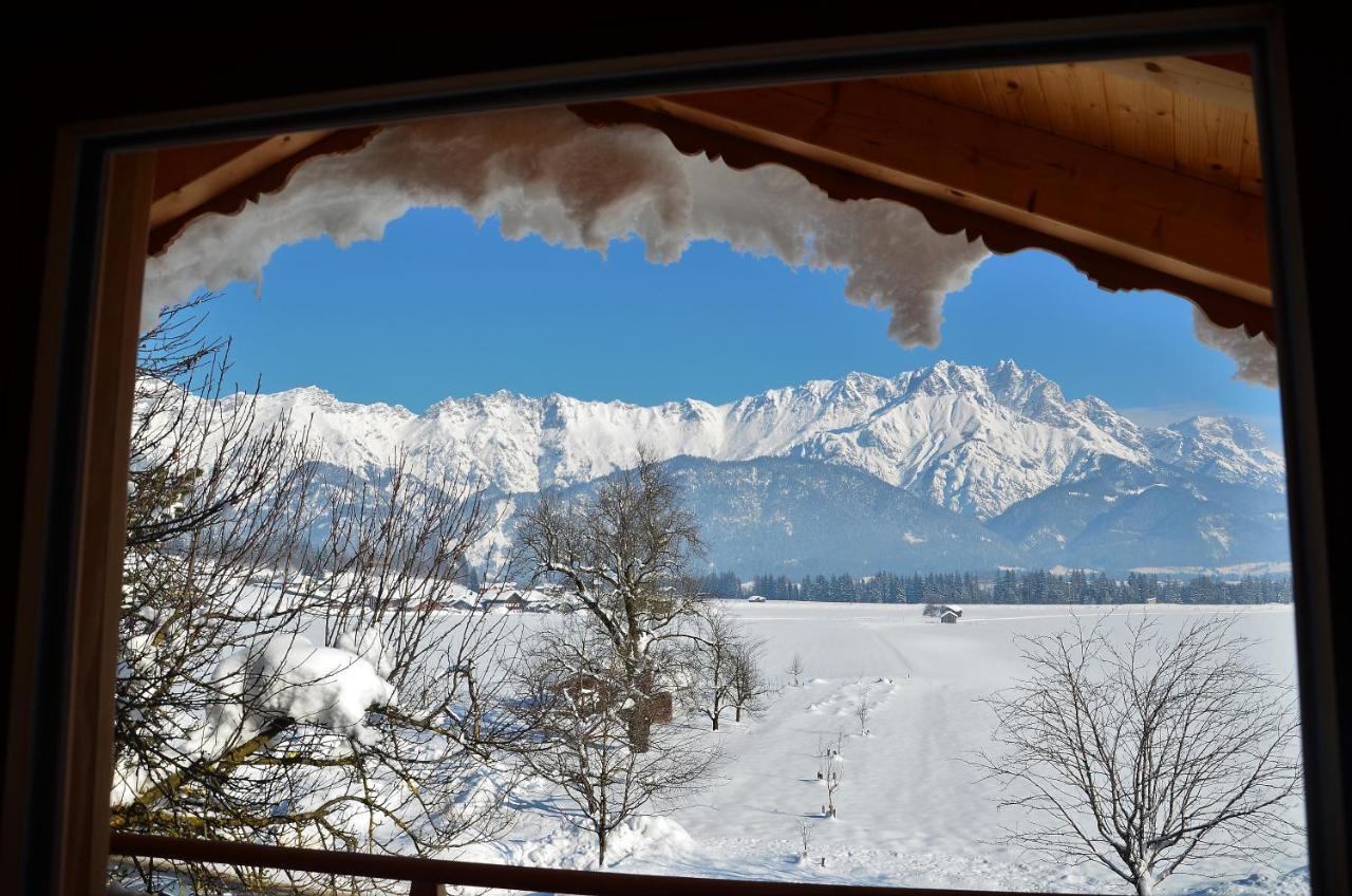 Kleintoedlinggut Villa Leogang Dış mekan fotoğraf